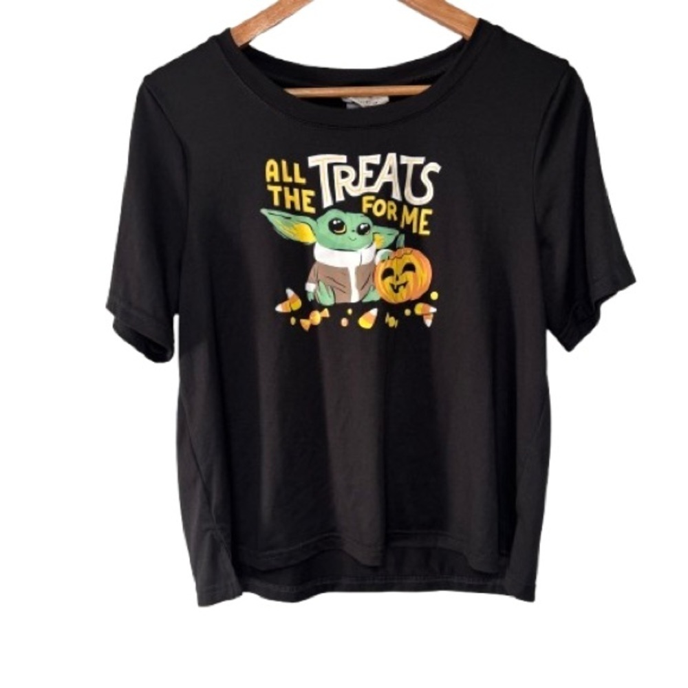 Star Wars Baby Yoda Halloween Soft Sleep Shirt Size M